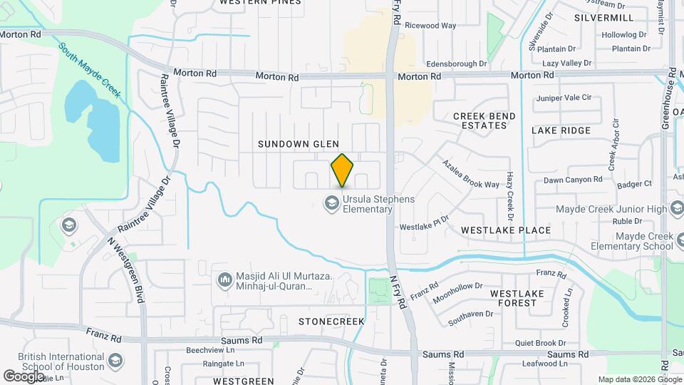 2926 Green Valley Trail Dr Map and Location Details