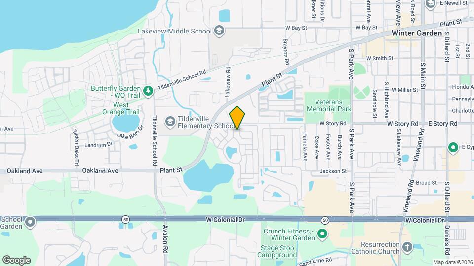 615 Brandy Oaks Loop Map and Location Details