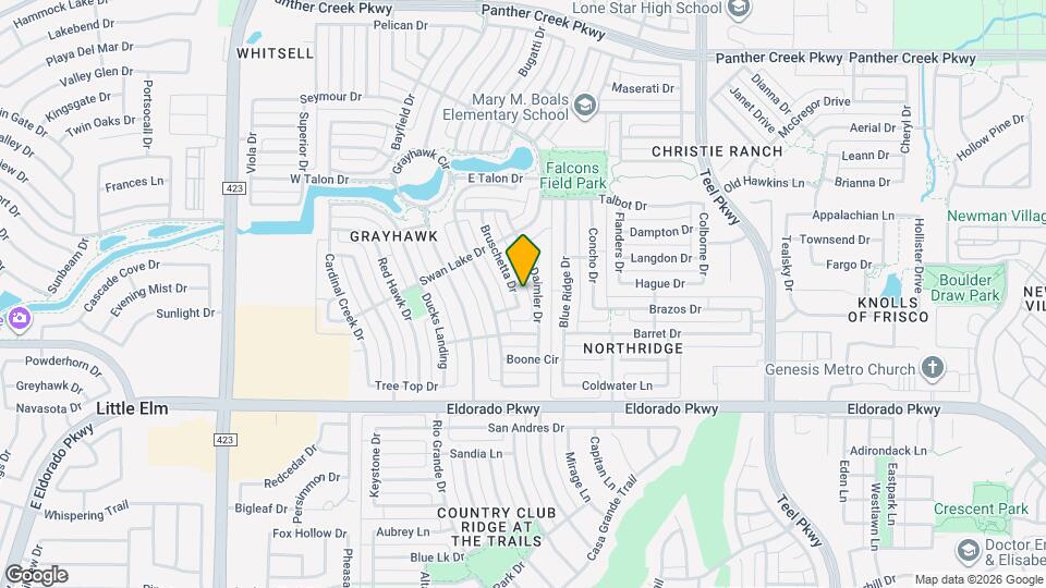 12438 Bruschetta Dr Map and Location Details