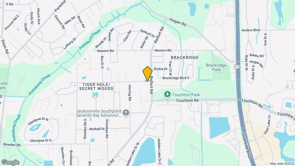 8132 Hilsdale Rd Map and Location Details