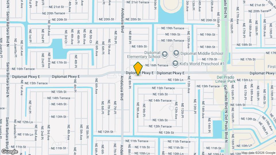 837 NE 15th Ln Map and Location Details