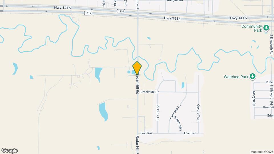 22729 Radar Hill Rd Map and Location Details