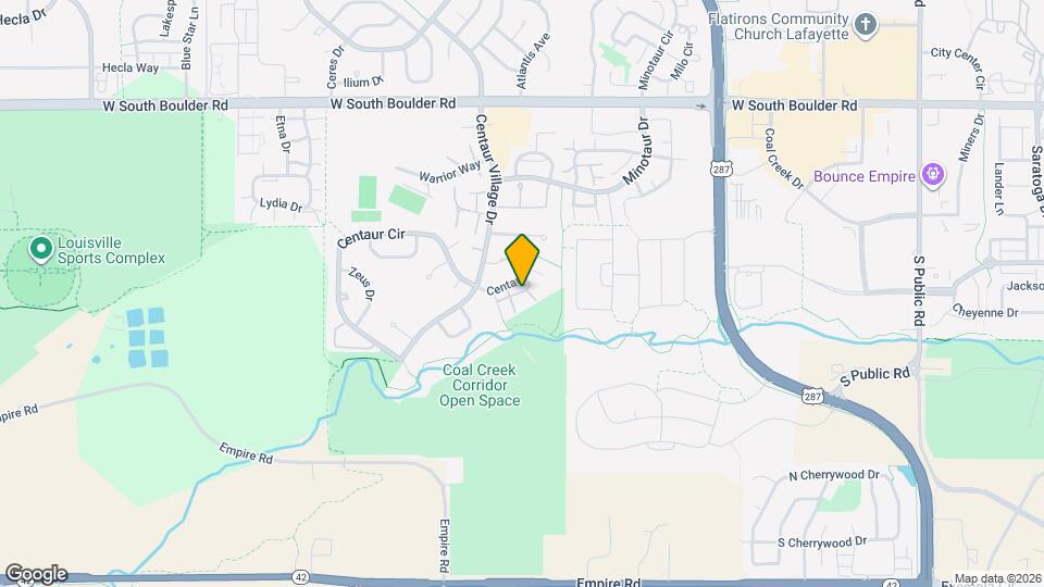 1112 Elysian Field Dr Mapa y Detalles de la Ubicación