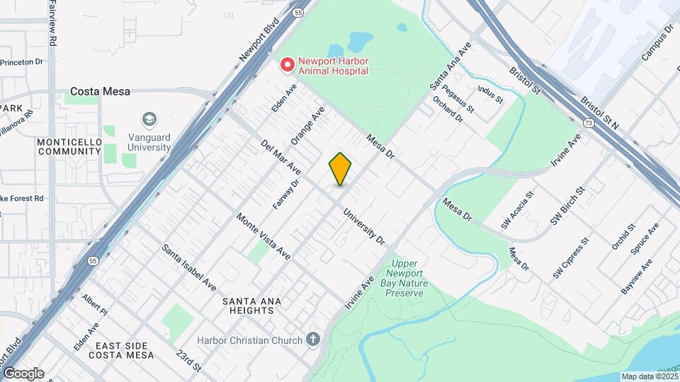 2615 Santa Ana Ave Map and Location Details