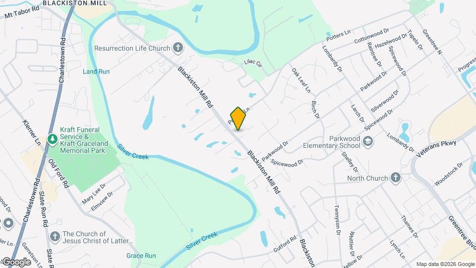 2408 Blackiston Mill Rd Map and Location Details