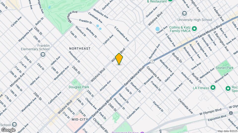 1239 Stanford St Mapa y Detalles de la Ubicación