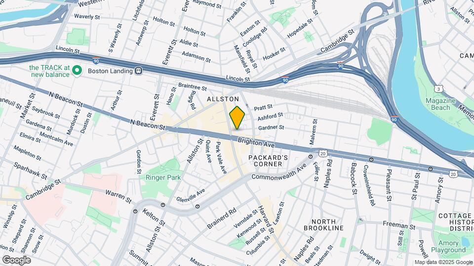 9 Gardner St, Unit 5 Map and Location Details