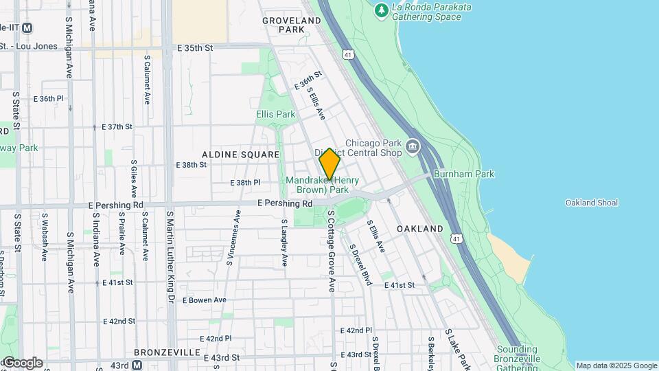 3851 S Cottage Grove Ave Map and Location Details