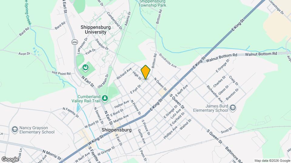 332 E Fort St Map and Location Details