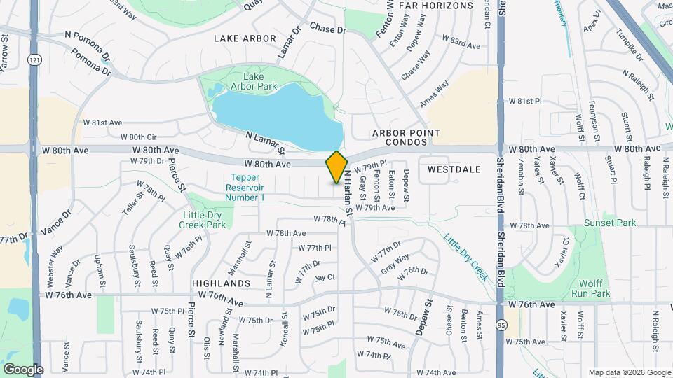 7926 Ingalls St Map and Location Details