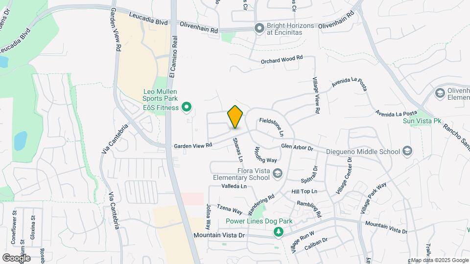 1671 Orange Blossom Way Map and Location Details
