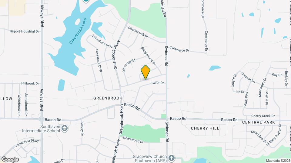 815 Valley Springs Dr Map and Location Details