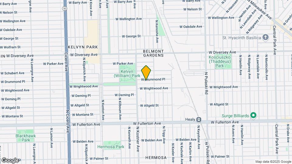 4327 W Drummond Plz, Unit Garden Map and Location Details