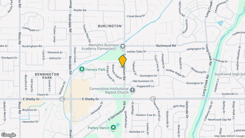 4537 S Germantown Rd Map and Location Details