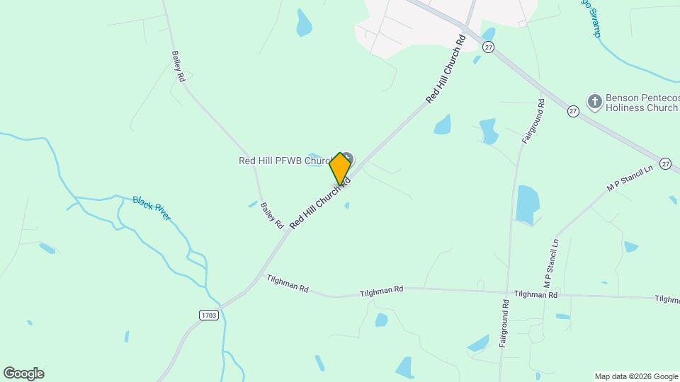 5292 Red Hill Church Rd Map and Location Details