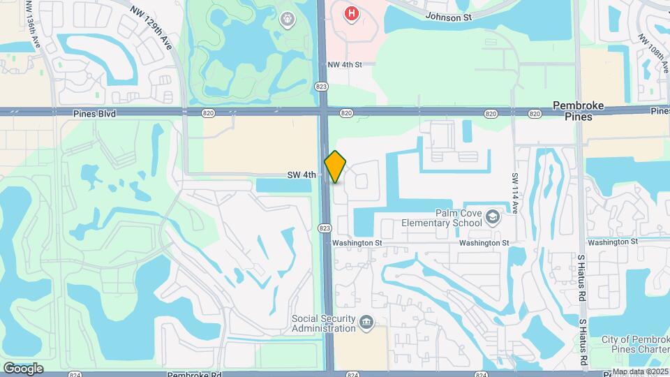 443 S W 122nd Terrace Map and Location Details