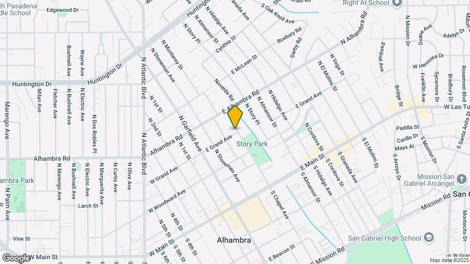 401 N Chapel Ave Mapa y Detalles de la Ubicación