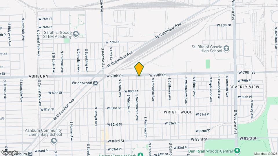 2951 W 79th St Map and Location Details