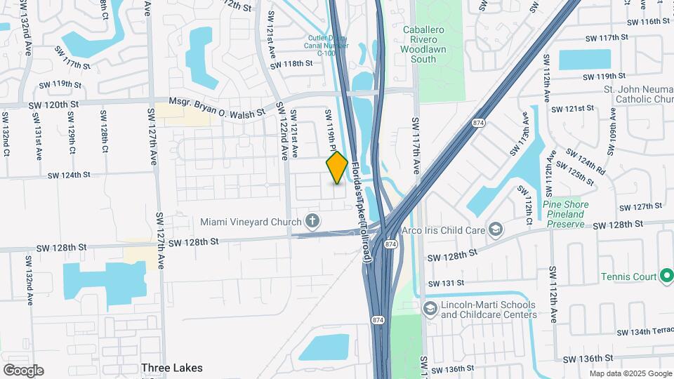 12543 SW 119th Pl Map and Location Details