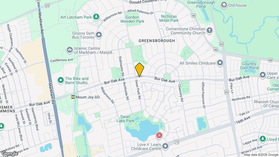 2081 Bur Oak Ave Map and Location Details