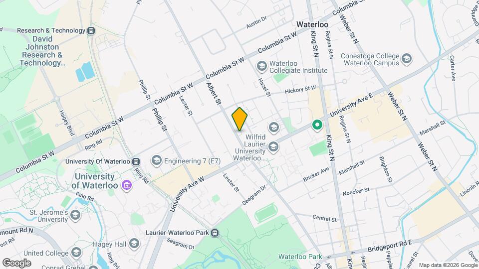 250 Albert St Map and Location Details