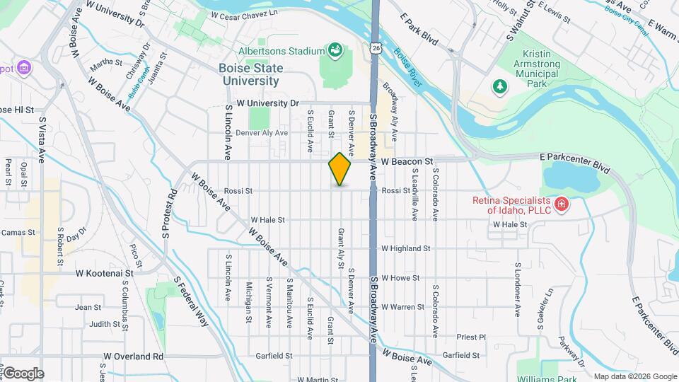 1115 Rossi St Map and Location Details