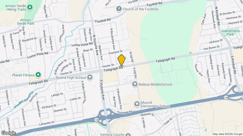 Ventura Del Sol Mapa y Detalles de la Ubicación