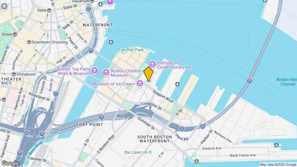 85 Pier 4 Blvd Mapa y Detalles de la Ubicación