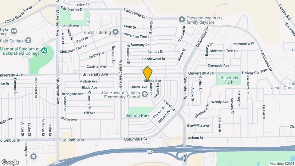 3413 Kaibab Ave Map and Location Details