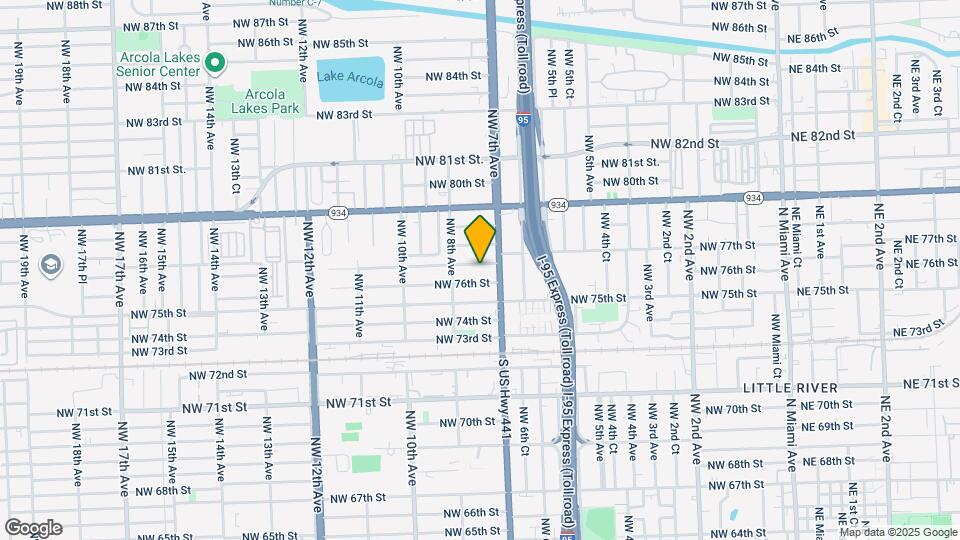 720 NW 77th St Map and Location Details
