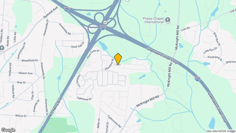 3503 Marksbury Dr Map and Location Details