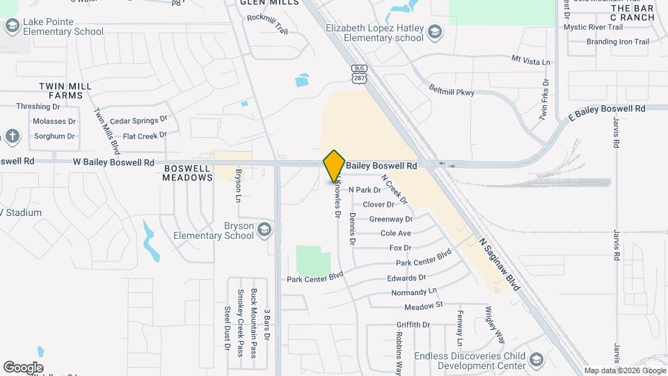 1301 N Knowles Dr Map and Location Details