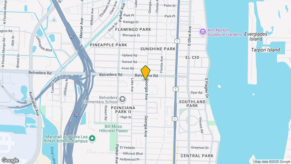 2721 Georgia Ave Map and Location Details