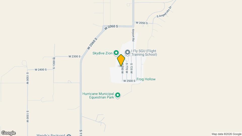 2398 S 780 W Map and Location Details