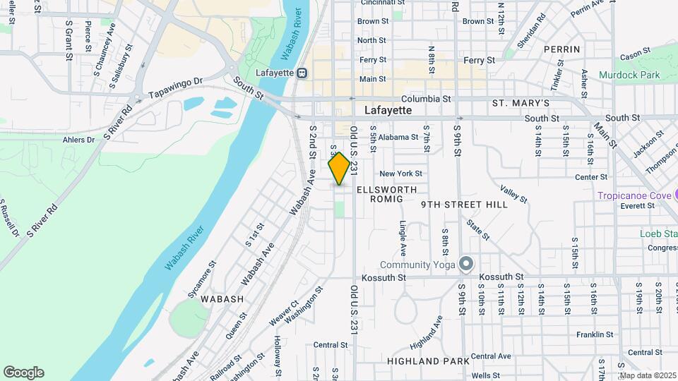 321 S 3rd St Map and Location Details