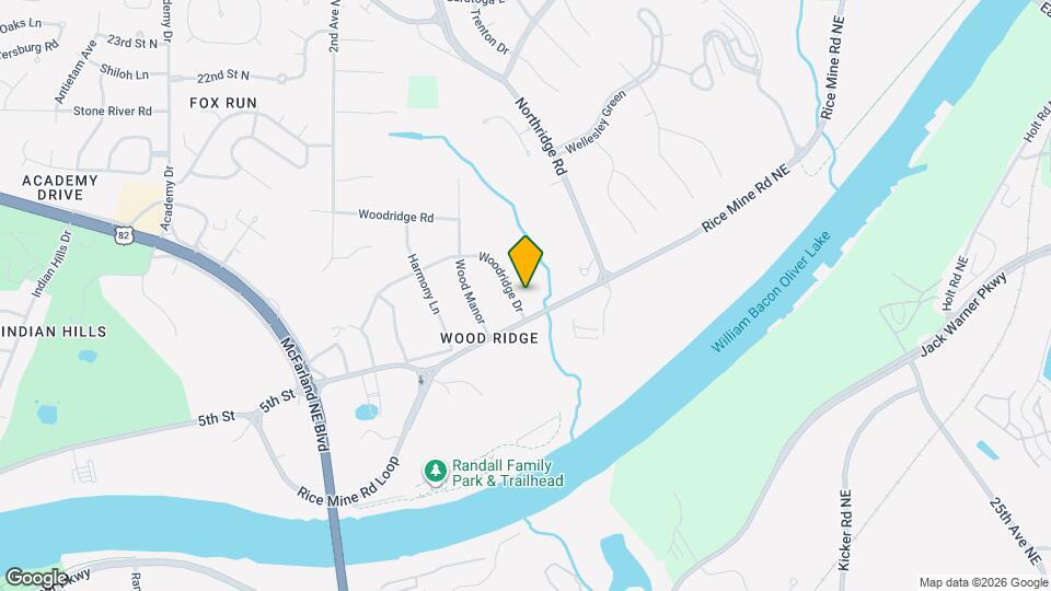 648 Woodridge Dr Map and Location Details