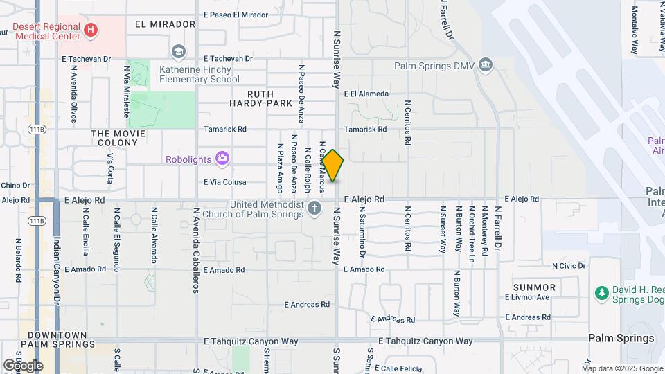 547 N Sunrise Way Map and Location Details