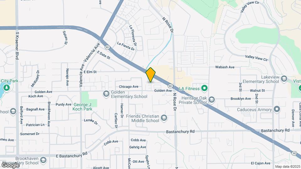 2424 Villena Way Map and Location Details