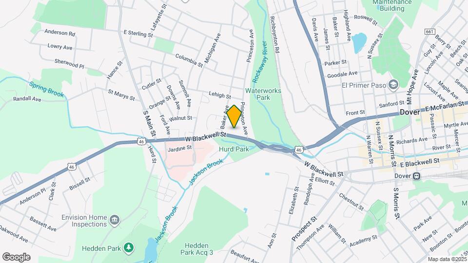 301 W Blackwell St Map and Location Details