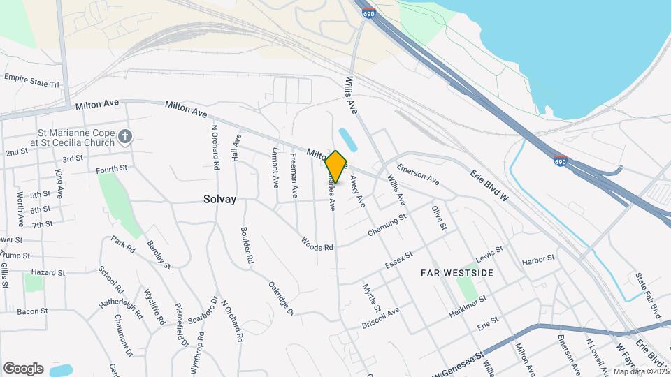 119 Charles Ave Map and Location Details