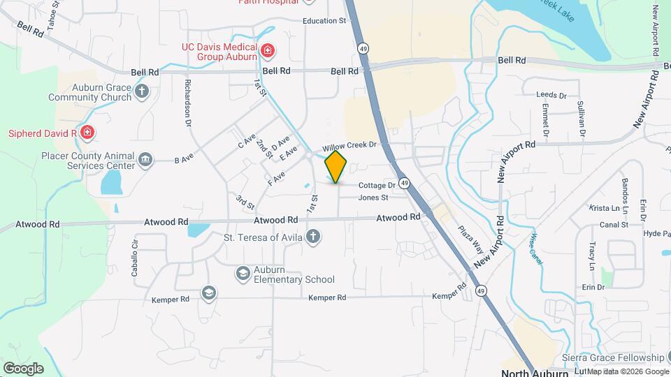 2411 Cottage Dr Map and Location Details