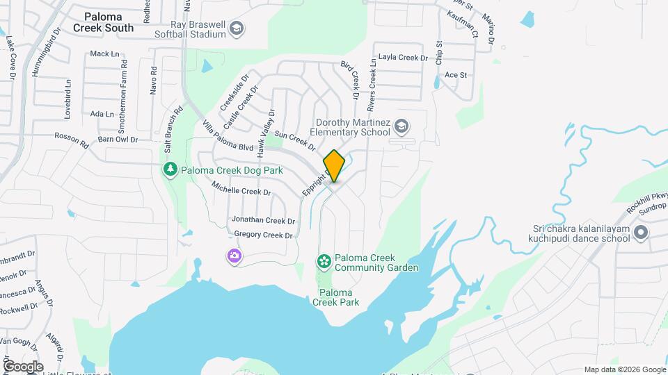 1516 Abby Creek Dr Map and Location Details