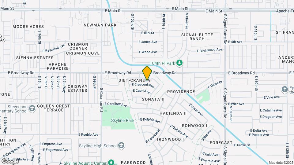 10264 E Crescent Ave Map and Location Details