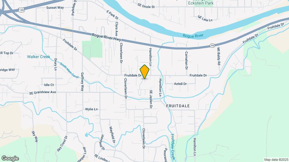 1481 Fruitdale Dr Map and Location Details