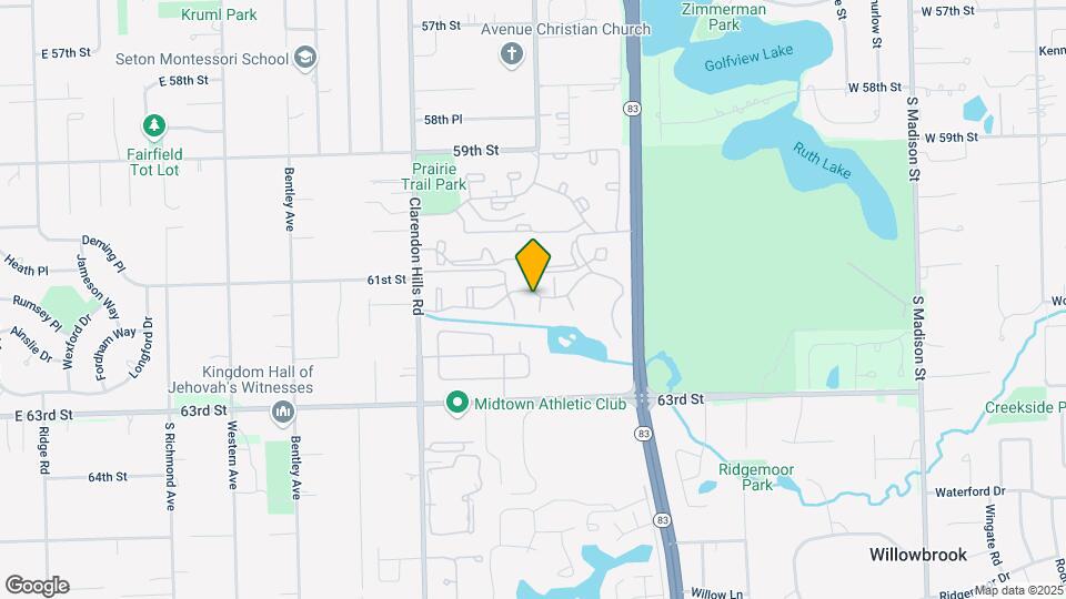 6113 Knoll Wood Rd Map and Location Details