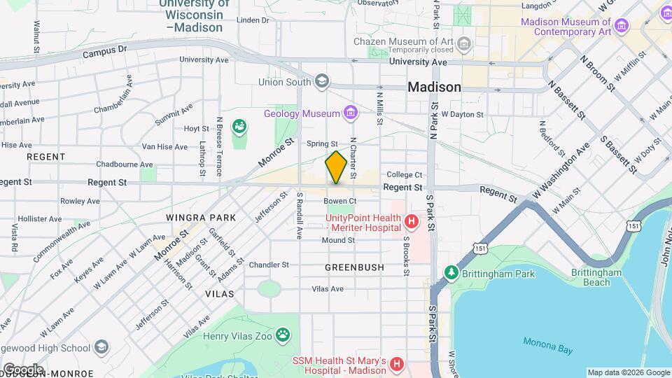 Vicino Apartments Mapa y Detalles de la Ubicación