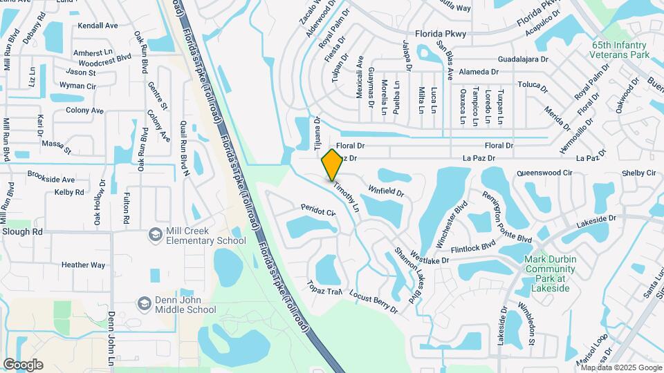 2428 Timothy Ln Map and Location Details