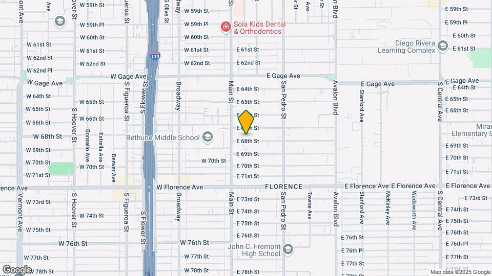 133 E 68th St Mapa y Detalles de la Ubicación