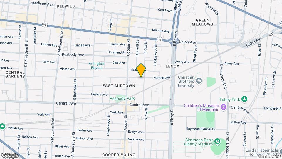 2201 Harbert Ave Mapa y Detalles de la Ubicación