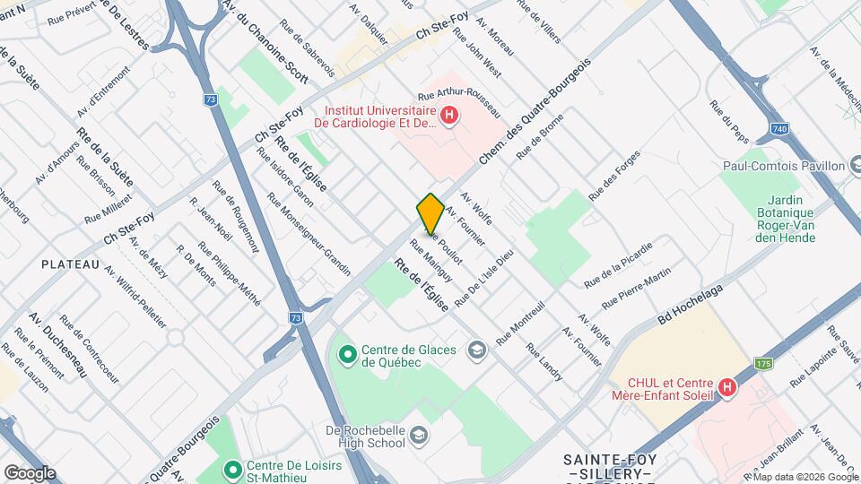 936 Pouliot Rue Map and Location Details